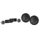 Infinity 6X 1/2” Two-Way car Audio Component System w/Gap switchable Crossover/No Grill, Black, (INFSPKKA603CFAM)