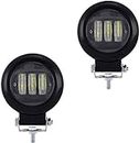 SPEDY Fog Lamp 72W SPOT LED Off Road Work Light Pack of 2 For Royal Enfield Himalayan WWEW1711