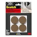 Scotch Gripping Pads, 8 Pcs, 1.5" inch Round Pads, Self-Adhesive, Stabilizes Appliances on Floors and Tabletops, Textured Pads Deliver Reliable Traction, Non-Slip Furniture Pads (SP940-NA)