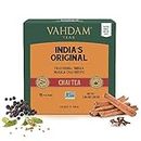 VAHDAM, India's Original Masala Chai Tea Bags (15 Pyramid Tea Bags) 100% Natural Spices- Black Tea, Cardamom, Cinnamon, Black Pepper & Clove | No Added Flavouring, Blended & Packed in India