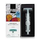 FURR Bikini Line Razor With Chromium and PTFE Coated Reusable Blade | With Protective Sleeve & Anti Slip Grip | Painless Hair Removal | Irritation & Rash Free Shaving | For Women | Pack Of 1