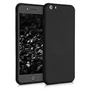 kwmobile Case Compatible with Apple iPhone 6 Plus / 6S Plus Case - Slim Protective TPU Silicone Phone Cover - Black Matte