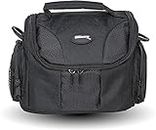 Medium Soft Padded Digital SLR Camera Travel Case/Bag with Clip-on Detachable and Adjustable Strap for Canon PowerShot SX400 IS, SX500 IS, SX510 HS, SX520 HS, SX50 HS, SX60 HS, G1 X, G7 X, SX150 IS, SX160, SX170, G12, G13, G14, G15, G16, SX30 IS, EOS M