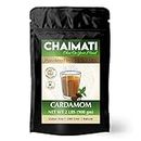 ChaiMati - Cardamom Chai Latte - Powdered Instant Tea Premix, 2 lbs Jar - Makes 100 Cups - Hot or Iced, Very Low Caffeine, Ready in seconds, Great for Gifting & Party - gets 'Chai on your Mind"