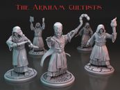 Arkham Cultist miniatures for tabletop, board games, RPG, wargames, dioramas...