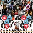 Suministros de fiesta de Michael Jackson decoración de cumpleaños globos tapa para pasteles pancarta