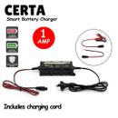 Certa  Smart Battery Car Charger 6V/12V 1 Amp Tools Automotive Jump Start