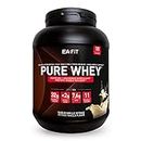 EAFIT - PURE WHEY PROTEIN Vanille Intense | 32 g Par Shaker Proteine | Pre Workout - Construction de la Masse Musculaire - BCAA - Magnesium | 750 g