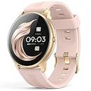 AGPTEK Smart Watch for Women, 1.3'' Full Touch Fitness LW11 Watch with Female Health Tracking, Heart Rate Monitor, IP68 Waterproof Outdoor Sports Smartwatch for Android iOS Phones