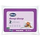 Silentnight Deep Sleep Pillow, White, Pack of 2