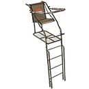 Millennium Treestands L-110-SL Single Ladder Stand with Folding Seat, 21'