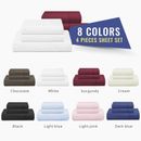 Bedding Sheet Sets Genuine TC Poly Cotton Single/King Single/Double/Queen/King