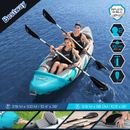 Bestway 2 Man Inflatable Kayak Blow Up Kayaking Boat Water Sport Paddling Canoe