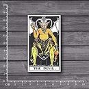 Gadgets WRAP Exclusive Sale Tarot Devil On Notebook Laptop Stickers for Kids Car Styling Skateboard Suitcase Decal Sticker [Single]