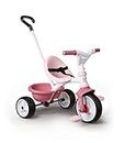 SMOBY BE MOVE PINK CHILDRENS TRICYCLE