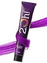 2.Oh! Purple Hair Colour For Women & Men, Italian Quality, Ammonia-Free, DIY Semi Permanent Hair Color Enriched with Argan Oil Lasts upto 12-15 washes.