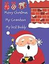 Merry Christmas My Grandson My best Buddy: Grandchild Gifts From Grandparents | Beautiful Christmas Gifts For Grandson | A Cute Sketchbook Gift Item For Your Favorite Grandson.