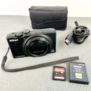Nikon Coolpix S8200 Digital Camera w/14x Zoom Case Battery SD Card & Charger Set