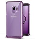 VRS DESIGN Case for Samsung Galaxy S9 S 9 (5.8" Inch) Crystal Bumper Metal Purple Color
