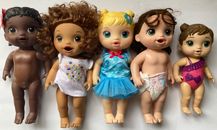Hasbro Baby Alive Doll Lot of 5 2016 - 2018