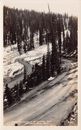 RPPC Berthoud Pass Colorado Rocky Mountains Winter Snow Photo Vtg Postcard B63