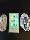 M-Player iPod Nano 7th Generation 16gb Green (Generic Headset and Charging Cord) Packaged in Plain White Box