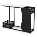 43.5"Console Living Room Table Entryway Display Storage Shelf W/2 Plant Position