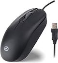 SGIN USB Wired Computer Mouse, Premium and Portatile, Full Size Mouse, No Driver Oro Software Required