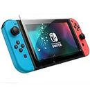 TASLAR Tempered Glass Screen Protector Protective Scratch Guard Transparent HD Clear Film for Nintendo Switch OLED Model 2021