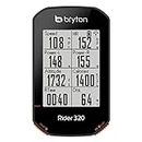Bryton Rider 320E GPS Bike/Cycling Computer. 5 Satellite Systems Support. 35hrs Long Battery Life. Support ANT+/BLE Speed, Cadence, Heart Rate Monitor sensors, ANT+ Power Meter.