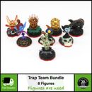 8 Trap Team Mini Skylanders Figures | Bundle Job Lot TT8MINIX1