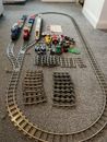 Pacchetto treno LEGO vintage e Resent lotto di lavoro 9 V mix di tracce e telecomando