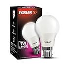 Eveready 7W LED Light Bulb | No Mercury Content & No UV Radiation | With 700 Lumens Light Output| 100 Lumens Per Watt | Cool Day Light (6500K) b22d