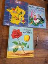 Lot 3 livres mon Larousse en images La France racontée aux enfants Le Monde des