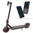 VOLPAM Electric Scooter, 8.5''/10'' Tires, Max 19-27 Miles Range, 350-500W Motor, Max 19/21 MPH Speed, Dual Braking, Folding Commuting Electric Scooter Adults (SP06 Electric Scooter)