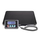 Surmountway Digital Shipping Scale, 440lbs Postal Scale with Hold/Tare Function, High Accurate Digital Scale with LCD Display, 12”x12”Lightweight Luggage Scale for Warehouse/Market/Post Office/Home