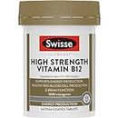 Swisse Ultiboost High Strength Vitamin B12 | Supports Energy Production & Brain Function | 60 Tablets