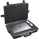 Large 22 inch Protective, Camera, Tools, Equipment Laptop Hard Case Waterproof w/ 3 Layers Foam (Black)