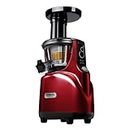Kuvings Silent Juicer SC Series with Detachable Smart Cap, Burgundy Pearl, Red