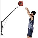 LINGHGD Basketball Shooting Trainer Aid, Basketball Return Equipment Basketball Shooting Off Hand Traine, Easy to Install Shooting Training Aid, for Youth and Adult