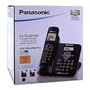 Panasonic Single Line 2.4GHz KX-TG3811BX Digital Cordless Telephone (Black)