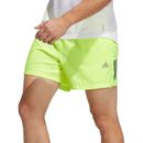 NWT adidas Men's Own The Run 5” Shorts Solar Yellow Size 2XL