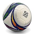 55 Sport Vortex Max Textured Pro Football Training Ball - White/Multi - Size 5