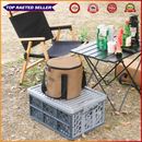 Cookware Organizer Large Capacity Camping Pot Storage Box for Outdoor Hiking BBQ