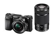 Sony Alpha a6000 Mirrorless Digital Camera with 16-50mm Plus 55-210mm Power Zoom Lenses