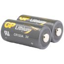 GP Batteries GPCR123AECO125C2 Pile photo CR-123A lithium 1400 mAh 3 V 2 pc(s)