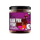 The Woolf’s Kitchen | NAM Prik Pow | Authentic Thai Chilli Paste | Tangy Tamarind & Smoky Fusion | Essential for Rice, Noodles, Burgers | Elevate Asian Meals | Gochujang Flavor Boost | 190ml