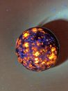1 pieza bola de cuarzo natural de yooperita esfera pulida cristal reiki 45 mm + curación