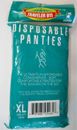 VTG NIP Traveler 911 Disposable 5 PR Polka Dot Panties Women XL 45-47" hip Nylon