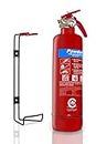 FSS UK Plus 1 KG ABC Dry Powder FIRE Extinguisher. Fully CE Marked. Ideal for Homes Kitchen Workplace Offices Cars Vans Taxi CABS Vehicles Trucks Warehouses GARAGES Hotels Restaurants